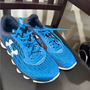 Under Armour Electric Blue Athletic Shoes